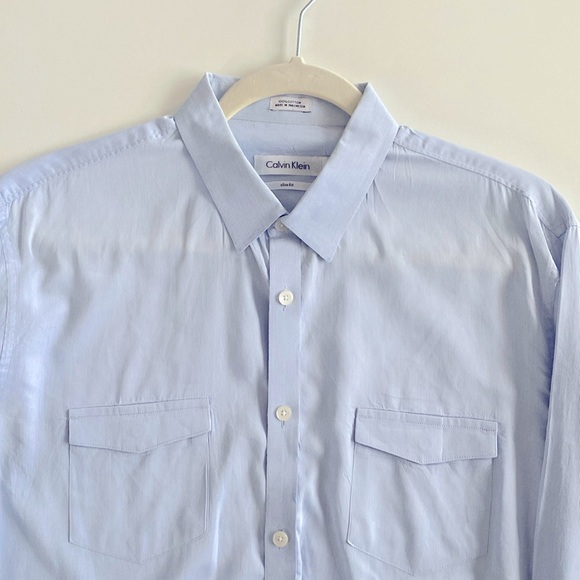 Calvin Klein BCBG Button Down Shirts Set Bundle of 3 - Picture 5 of 8